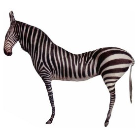 Coussin Blanc Noir 9 x 54 x 72 cm