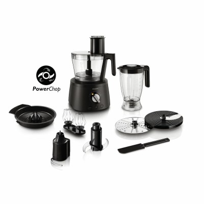 Food Processor Philips Black 1300 W