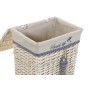 Set de basket DKD Home Decor Bleu Beige Spirales méditerranéen 47 x 35 x 56 cm 5 Pièces