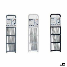 Shoe Rack Kipit White Black Grey 68 x 3,5 x 18,5 cm 68 x 3 x 18,5 cm (12 Units)