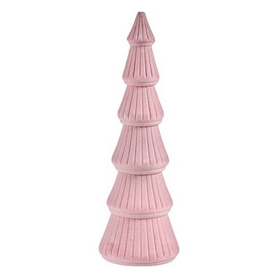 Christmas Tree Krist+ Pink Velvet Wood 12 x 34,5 x 12 cm