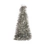 Sapin de Noël Krist+ Argenté Argent polypropylène PET Plastique Mat guirlande 18 x 18 x 45,5 cm 27 x 45,5 x 27 cm
