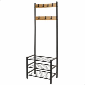 Coat rack with shelf Max Home Steel Melamin Particleboard Minimalist 60 x 175 x 40 cm