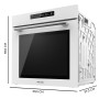 Cecotec Multifunction Built-In Oven Bolero Hexa SM406000 72L 2900W A+