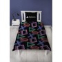 Duvet cover set Playstation Multicolour Double 2 Pieces