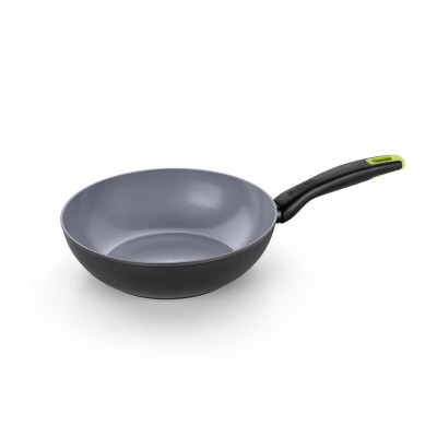 Wok Monix M261232 Gris Aluminium Ø 28 cm