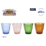 Set de Verres Duralex Picardie Multicouleur verre 250 ml 6 Pièces (8 Unités)