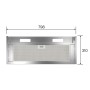 Conventional Hood Cata ARMONIA80X Steel