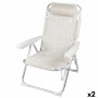 Chaise Pliante Aktive Ibiza 48 x 90 x 60 cm (2 Unités)