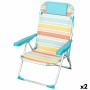 Beach Chair Aktive 48 x 90 x 60 cm (2 Units)