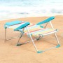 Chaise de Plage Aktive 48 x 90 x 60 cm (2 Unités)