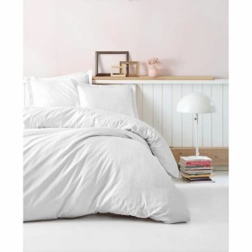 Duvet cover set White 220 x 240 cm