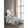 Parure de couette Gris Lit king size 3 Pièces