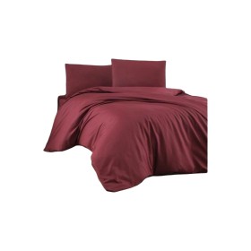 Parure de couette Rouge Lit king size 3 Pièces