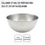 Salad Bowl Fackelmann Vert Stainless steel Plastic 49 X 15 X 30 CM 2 Pieces