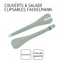 Saladier Fackelmann Vert Acier inoxydable Plastique 49 X 15 X 30 CM 2 Pièces
