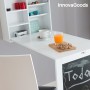 Folding desk Woldy InnovaGoods White (80 x 50 x 18 cm) (Refurbished A)