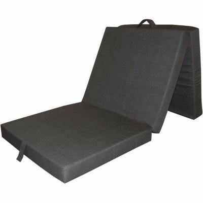 Chaise au sol Gris 190 x 70 x 9 cm Pliable Multiposition