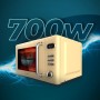 Micro-ondes avec Gril Cecotec 01713 Jaune 700 W 20 L (Reconditionné A)