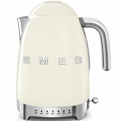 Bouilloire Smeg KLF04CREU 2400 W 1,7 L Crème Acier inoxydable Plastique