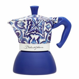 Italian Coffee Pot Bialetti D&G BLU MEDI 4T 150 ml Blue Stainless steel 4 Cups