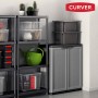 Cupboard Curver Dark grey Plastic 68 x 87 x 39 cm
