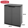 Cupboard Curver Dark grey Plastic 68 x 87 x 39 cm