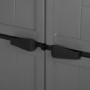 Cupboard Curver Dark grey Plastic 68 x 166 x 39 cm