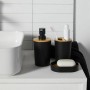 Bath Set TODAY HOY Black Plastic Modern (6 Units)