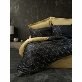 Duvet cover set Black 220 x 240 cm