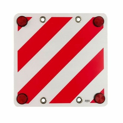 Protruding load sign Optima White Red