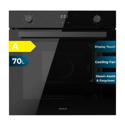 Oven Cecotec Bolero Hexa M226001 Glass Black 2800 W 70 L