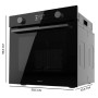 Pyrolytic Oven Cecotec Bolero Hexa P526000 2800 W 73 L
