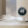 Hotte Conventionnelle Cecotec Bolero Flux TT 608000 Slim Glass 60 cm Blanche A++