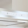 Hotte Conventionnelle Cecotec Bolero Flux TT 608000 Slim Glass 60 cm Blanche A++