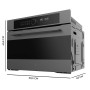 Built-in oven Cecotec Bolero Hexa AF314500 Matt 2900 W 53 L