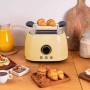 Toaster Cecotec ClassicToast Double 800 W Yellow