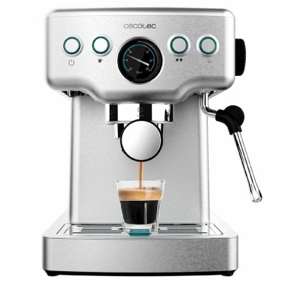 Express Manual Coffee Machine Cecotec Power Espresso 20 Barista Mini Silver 1465 W 1,2 L