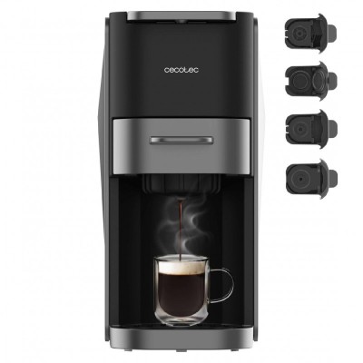 Cafetière à capsules Cecotec FreeStyle Compact Dark 1350 W 700 ml Noir 19 bar