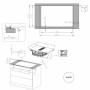 Induction Hob with Integrated Extractor Cecotec Bolero Squad IH 4800 TotalFlex80 7400 W