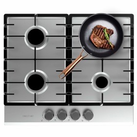 Gas Hob Cecotec Bolero Squad G 4200F Inox 8000 W 58 x 50 cm