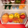 Cecotec combined fridge red 86 L Bolero CoolMarket 2D Origin 86 E LED