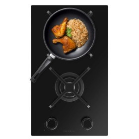 Cecotec Gas Hob Bolero Squad G 2400S Nano Glass 2 Burners 5200W Cast Iron Black