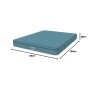 Matelas viscoélastique rembourré Cecotec Flow Genuine 135 x 190 cm