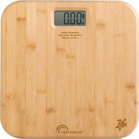 Digital Bathroom Scales Little Balance Automática Kinetic Bamboo