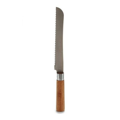 Serrated Knife Kinvara Wood Bamboo Stainless steel Stainless steel /Wood 2,8 x 2,5 x 32 cm 32 x 2,5 x 3 cm