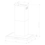 Hotte standard Cecotec Flux TT 604000 Acier