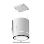 Hotte îlot Cecotec Flux CRE 448000
