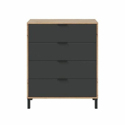 Chest of drawers Brown Black 77,5 x 40 x 93,5 cm