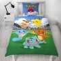 Parure de couette Pokémon 25 x 4 x 30 cm Multicouleur Lit 2 persones 2 Pièces